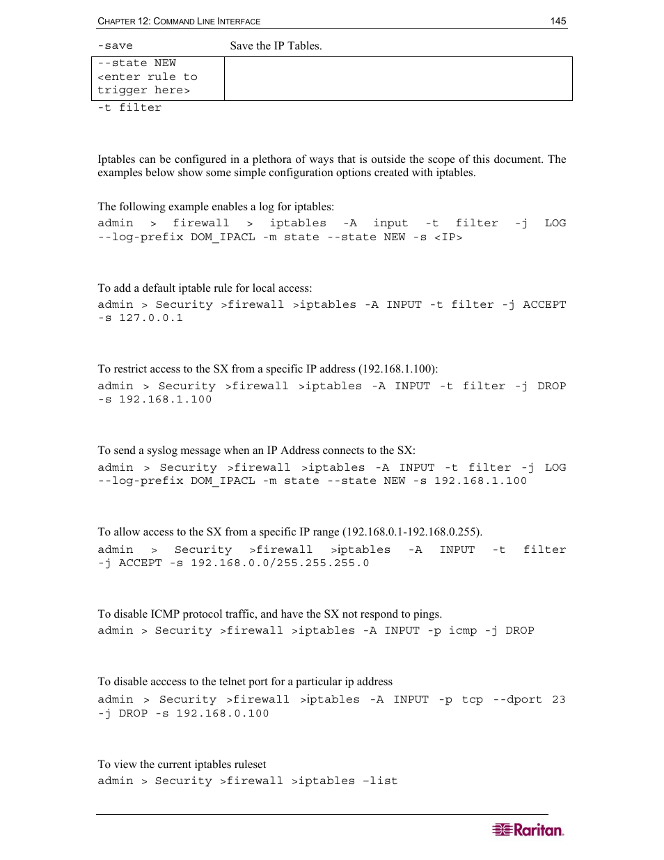 Raritan Computer SX User Manual | Page 163 / 226