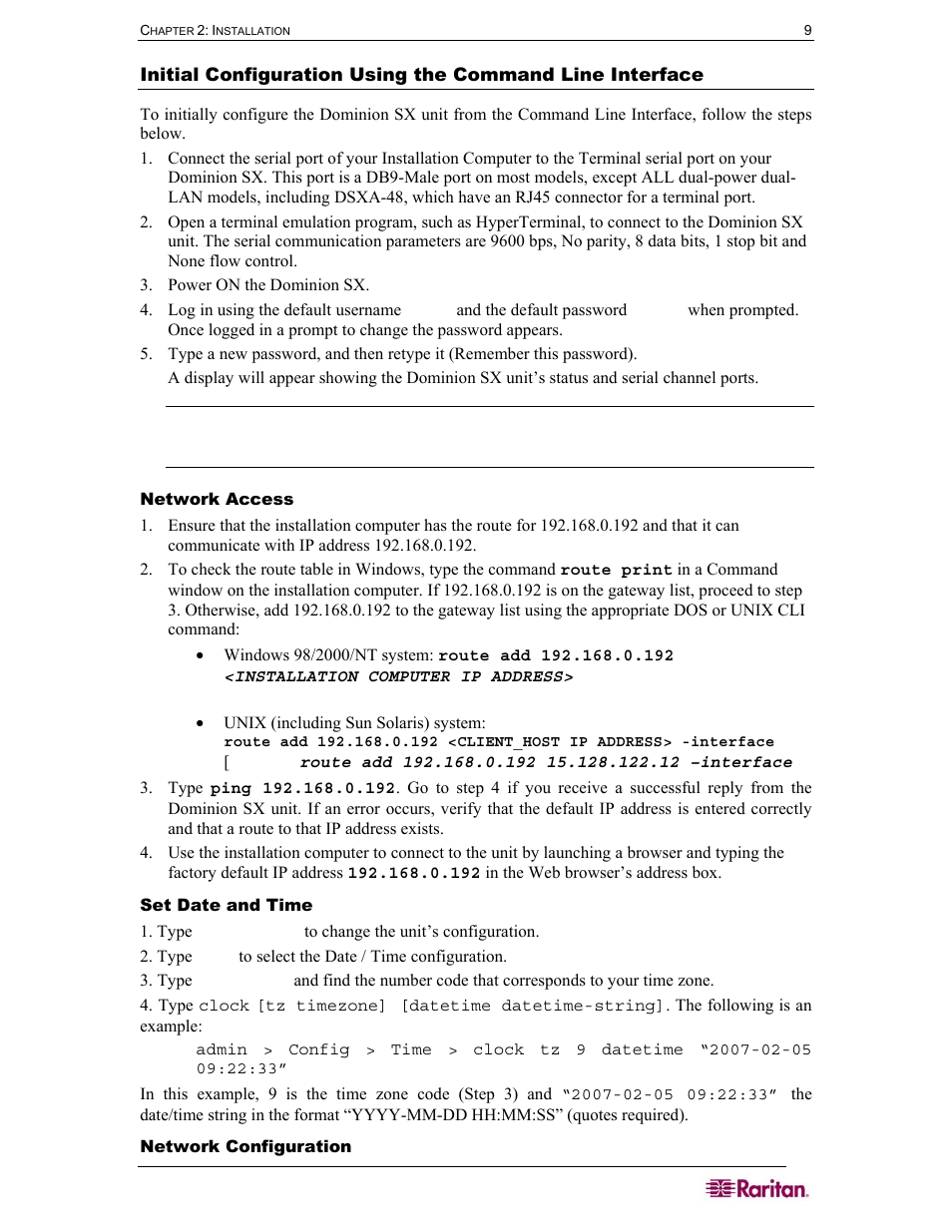 Raritan Computer SX User Manual | Page 27 / 226