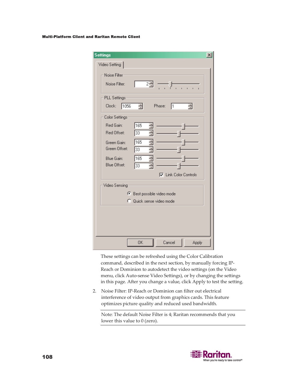 Raritan Computer DKX416 User Manual | Page 118 / 269