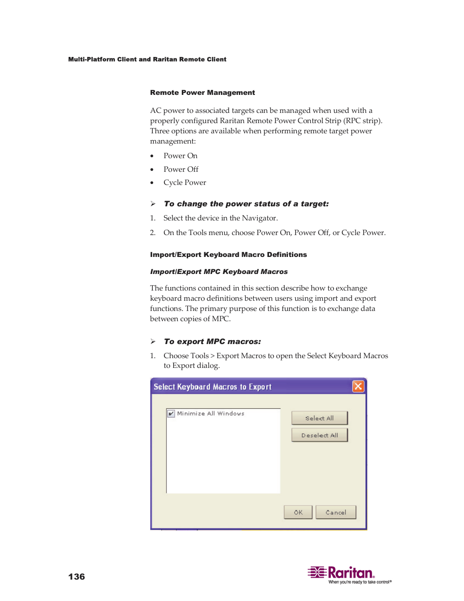 Raritan Computer DKX416 User Manual | Page 146 / 269