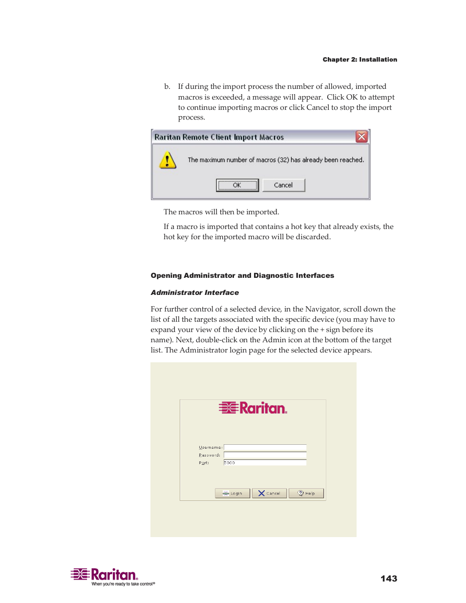 Raritan Computer DKX416 User Manual | Page 153 / 269