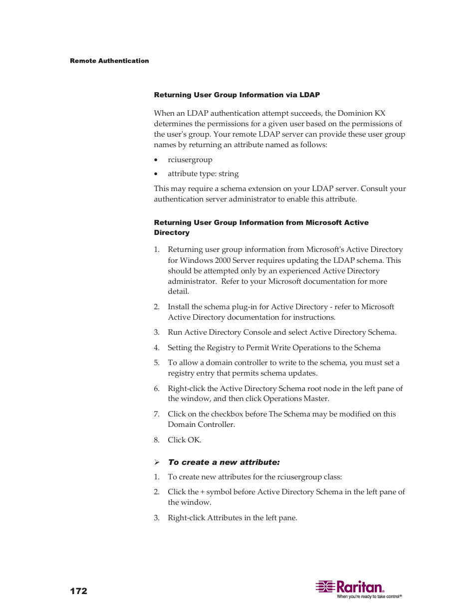 Raritan Computer DKX416 User Manual | Page 182 / 269