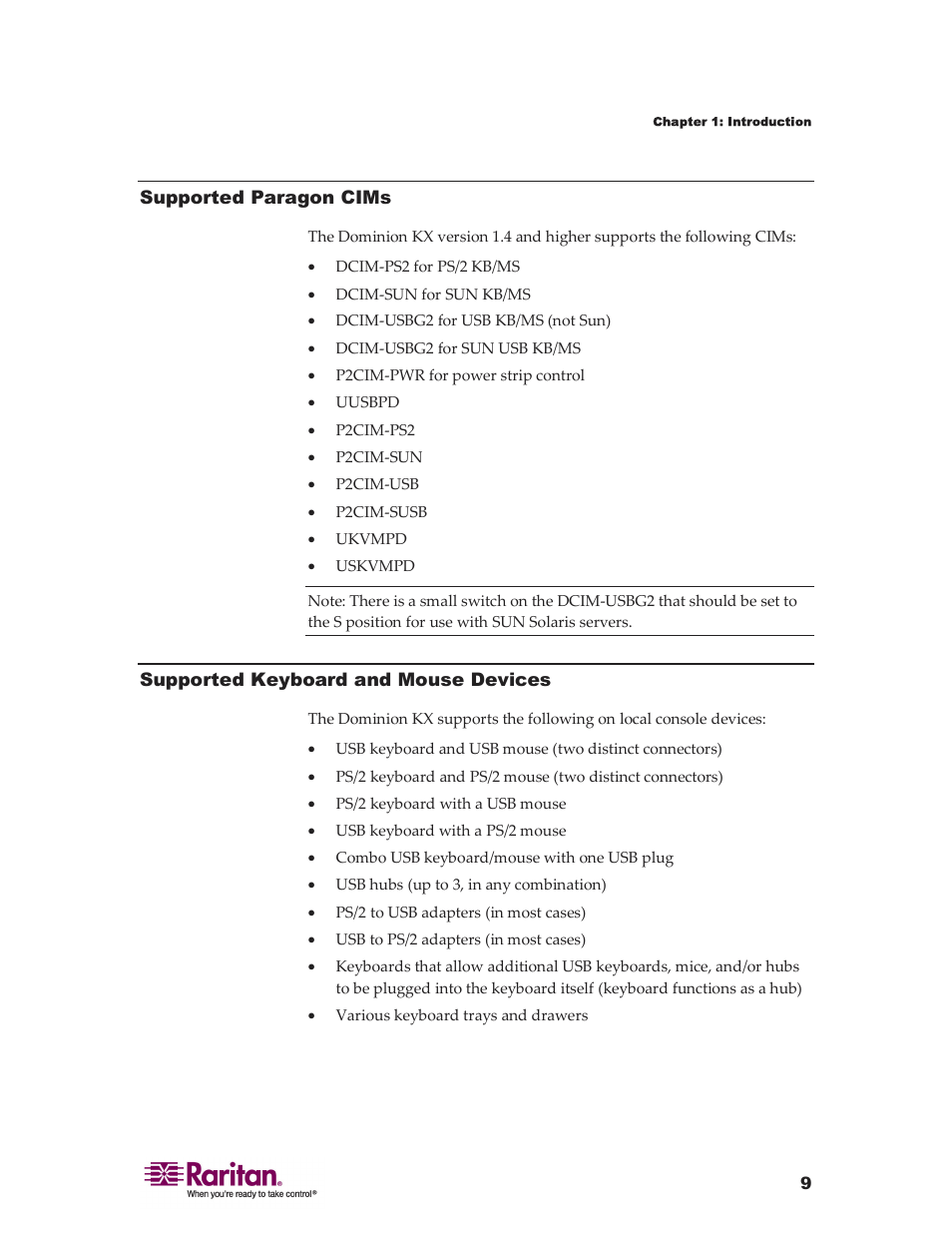 Raritan Computer DKX416 User Manual | Page 19 / 269