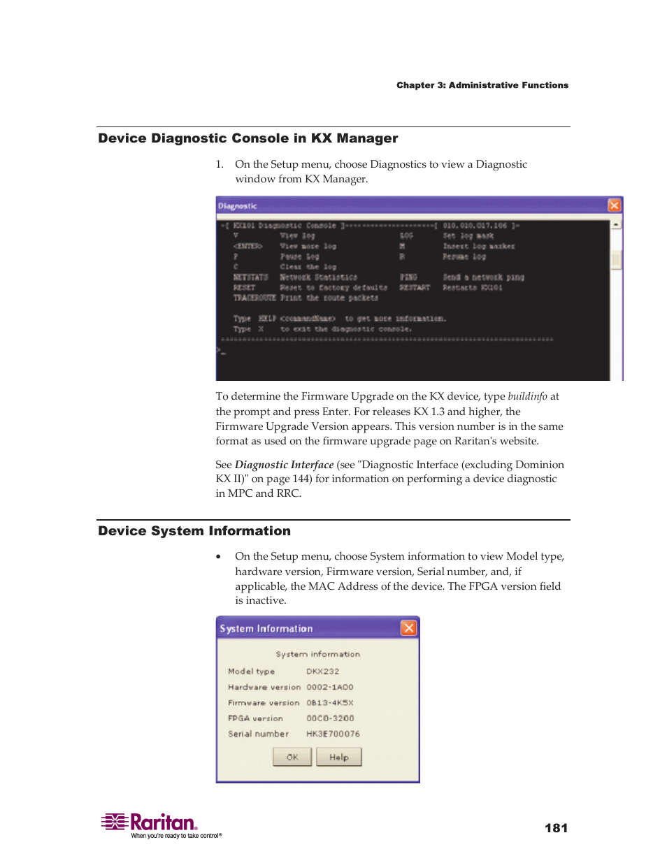 Raritan Computer DKX416 User Manual | Page 191 / 269