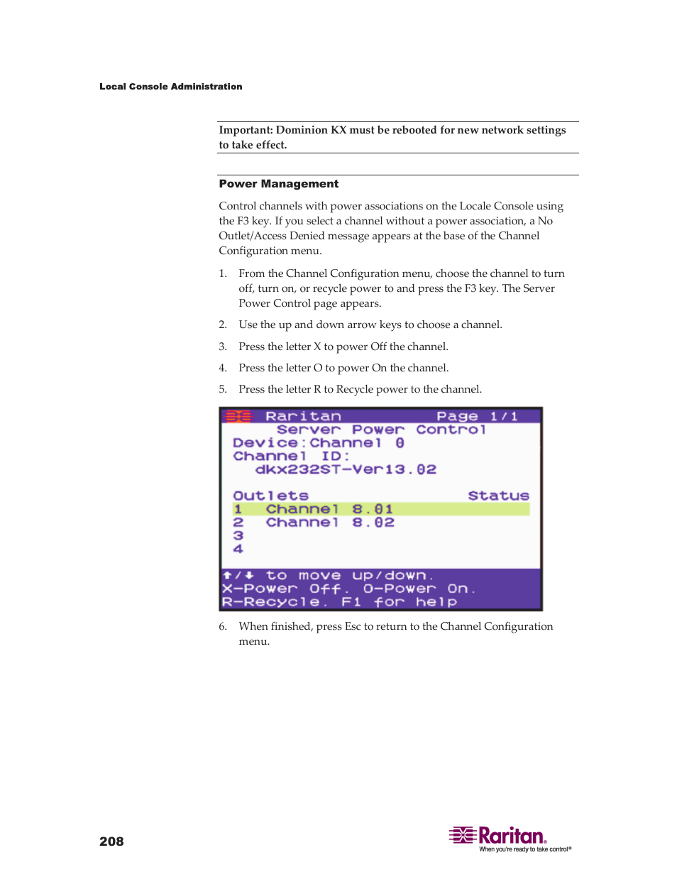 Raritan Computer DKX416 User Manual | Page 218 / 269