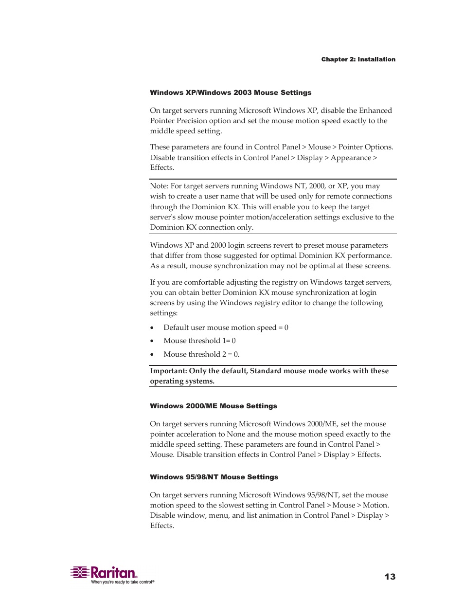Raritan Computer DKX416 User Manual | Page 23 / 269