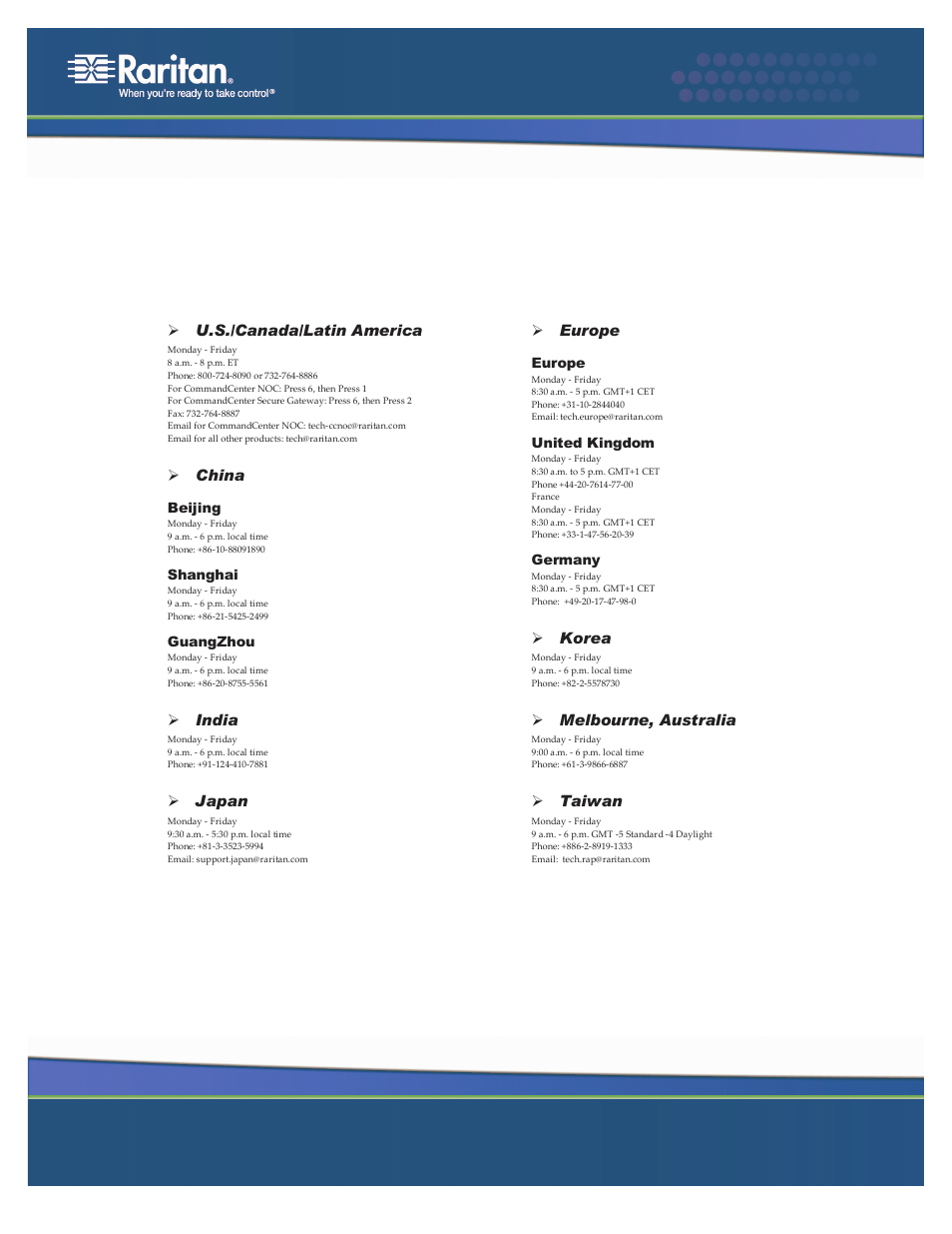 Raritan Computer DKX416 User Manual | Page 269 / 269