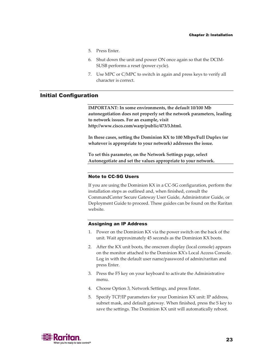 Raritan Computer DKX416 User Manual | Page 33 / 269