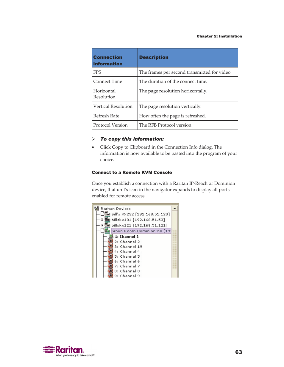 Raritan Computer DKX416 User Manual | Page 73 / 269