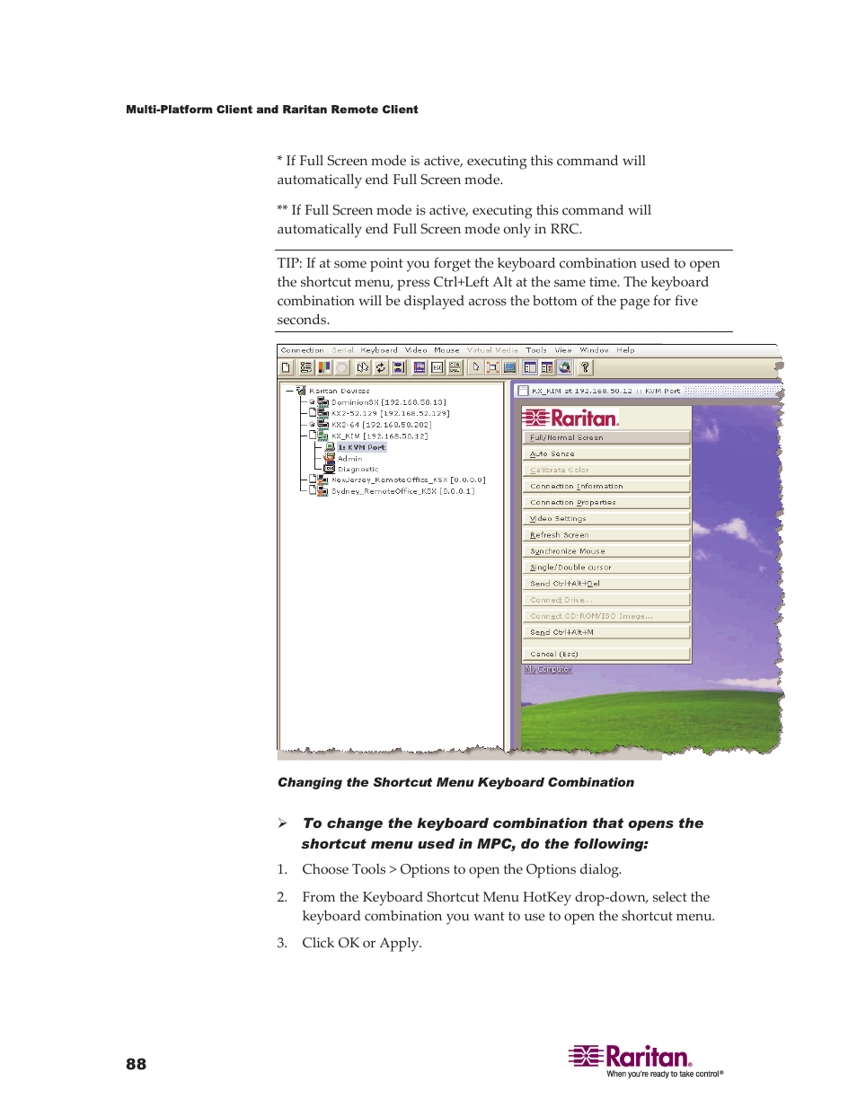 Raritan Computer DKX416 User Manual | Page 98 / 269