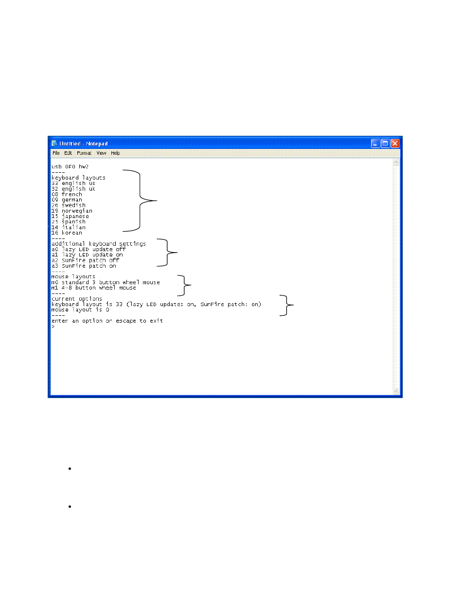 The dcim-usbg2 setup menu | Raritan Computer KX User Manual | Page 8 / 9