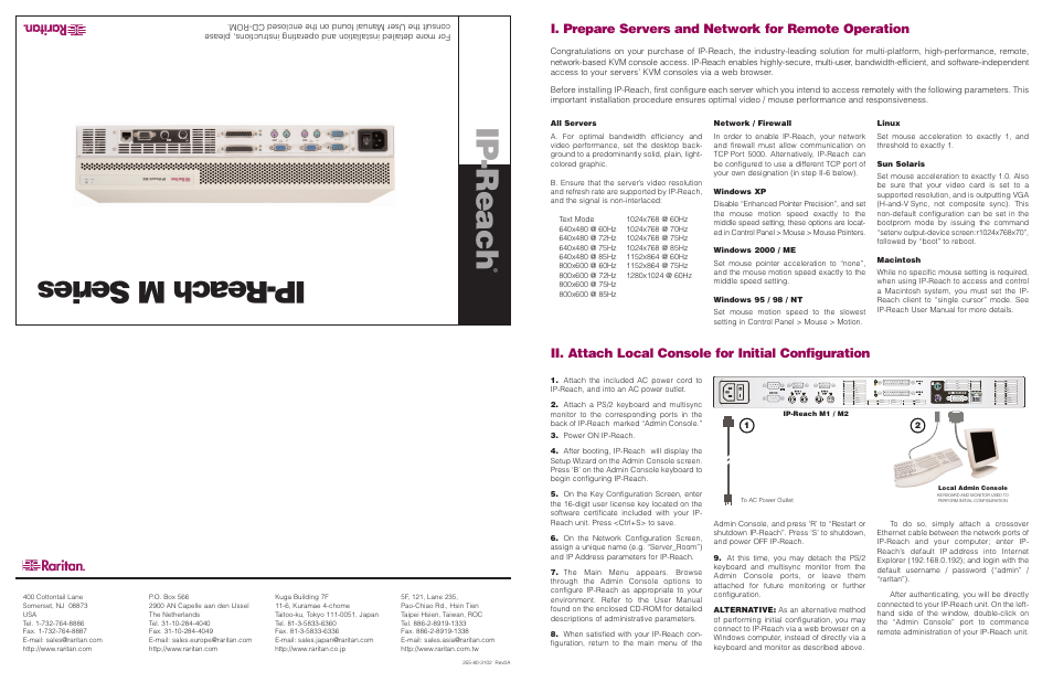 Raritan Computer Security Camera User Manual | 2 pages