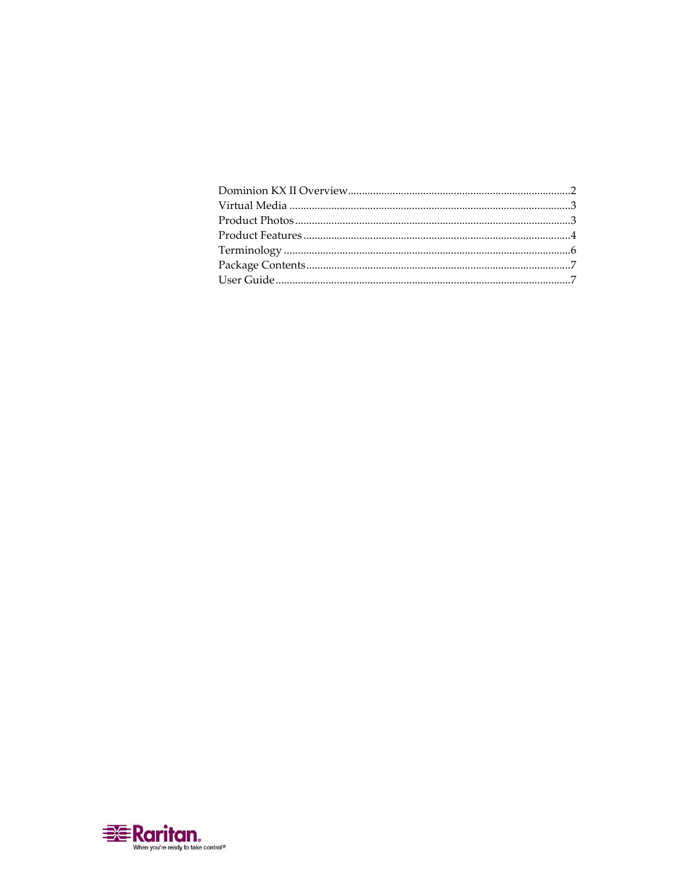 Introduction, Chapter 1 introduction | Raritan Computer DOMINION KX II DKX2-0E-E User Manual | Page 15 / 257