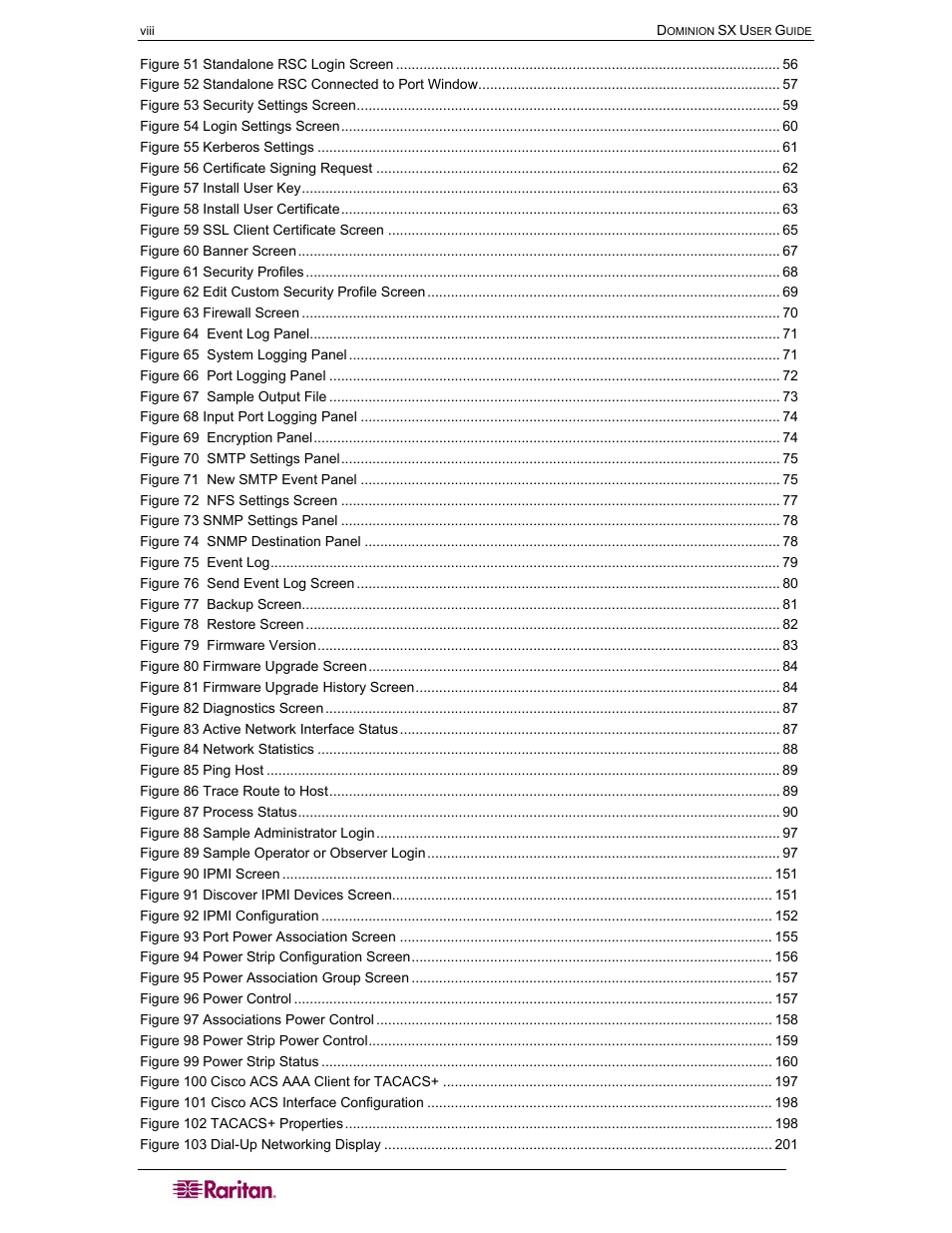 Raritan Computer DOMINION DSX-0N-E User Manual | Page 12 / 233