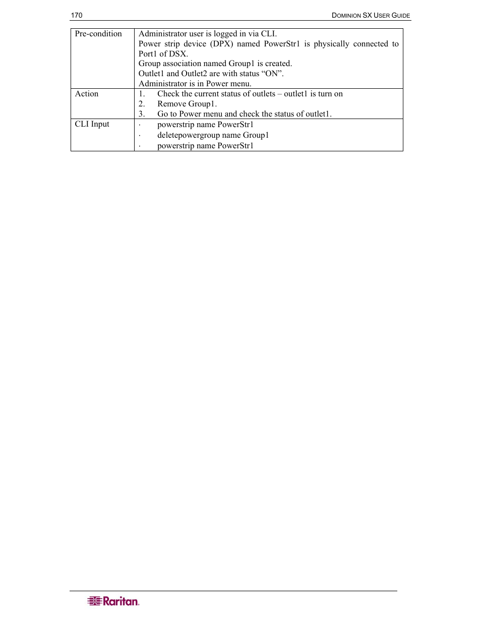 Raritan Computer DOMINION DSX-0N-E User Manual | Page 188 / 233