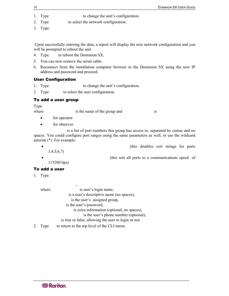 Raritan Computer DOMINION DSX-0N-E User Manual | Page 28 / 233