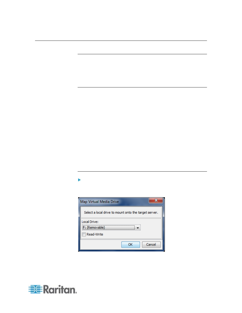 Connecting to virtual media | Raritan Computer DKX2-V2.3.5-0N-E User Manual | Page 106 / 351