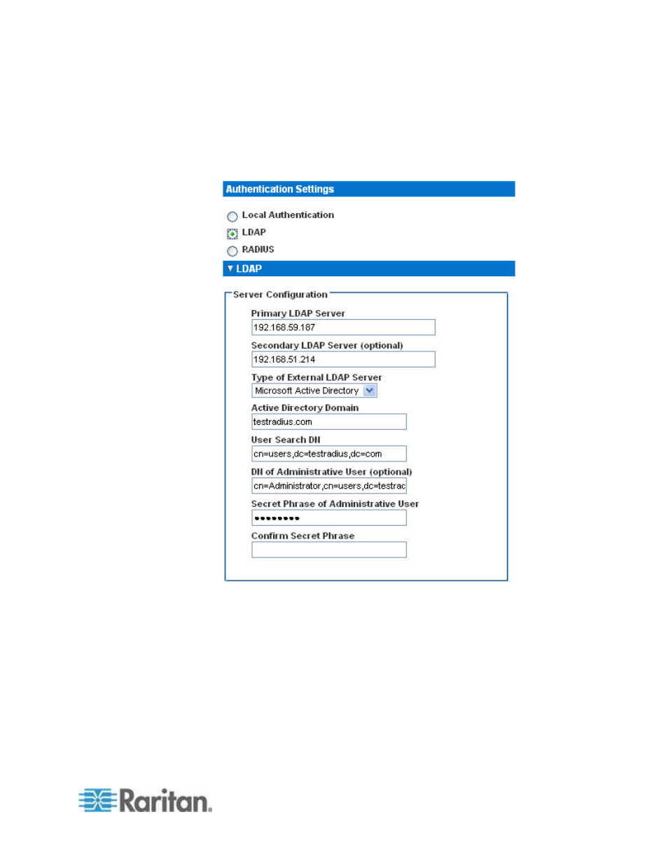 Raritan Computer DKX2-V2.3.5-0N-E User Manual | Page 134 / 351