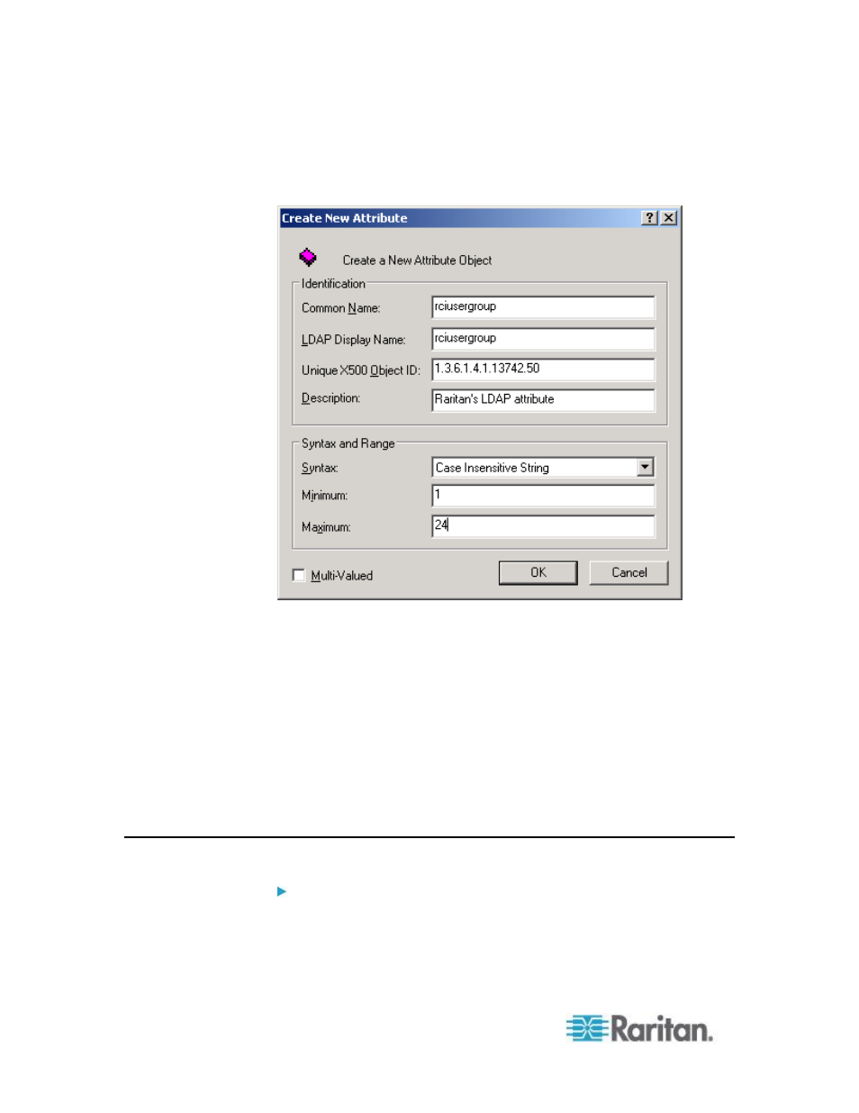 Adding attributes to the class | Raritan Computer DKX2-V2.3.5-0N-E User Manual | Page 293 / 351