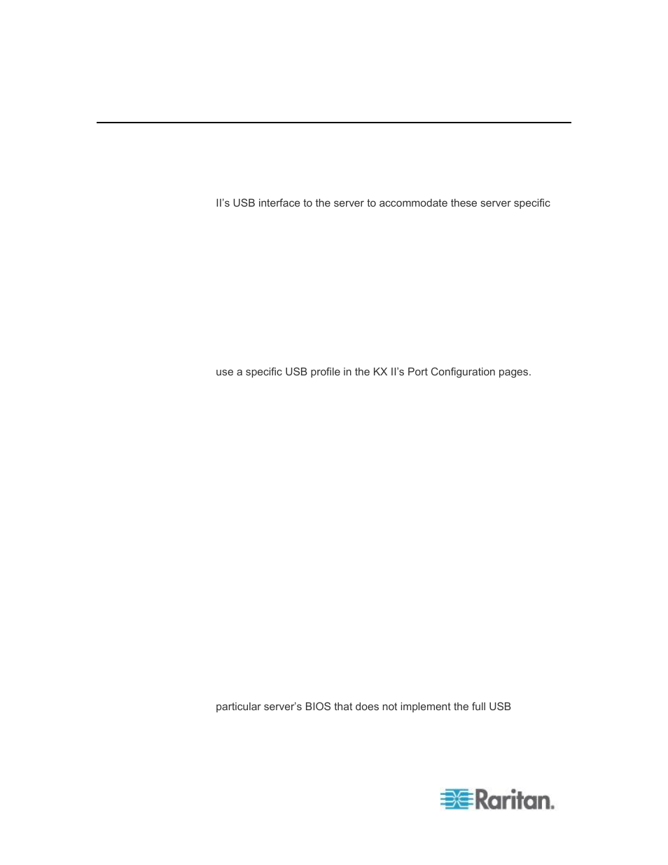 Usb profiles | Raritan Computer DKX2-V2.3.5-0N-E User Manual | Page 317 / 351