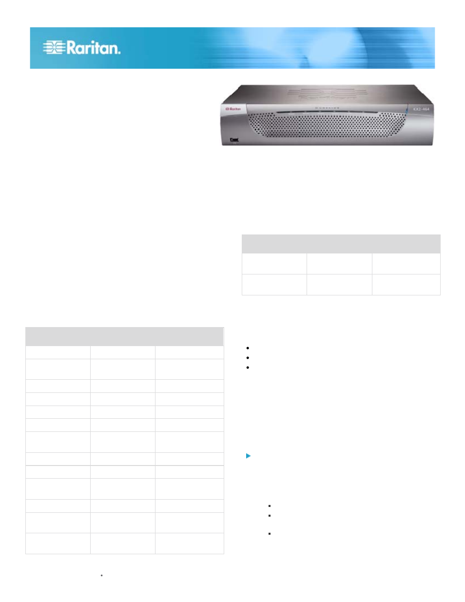 Raritan Computer DOMINION KX II User Manual | 6 pages