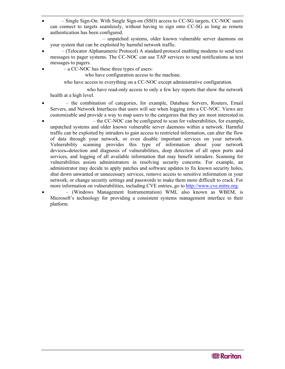 Raritan Computer COMMANDCENTER NOC User Manual | Page 17 / 156