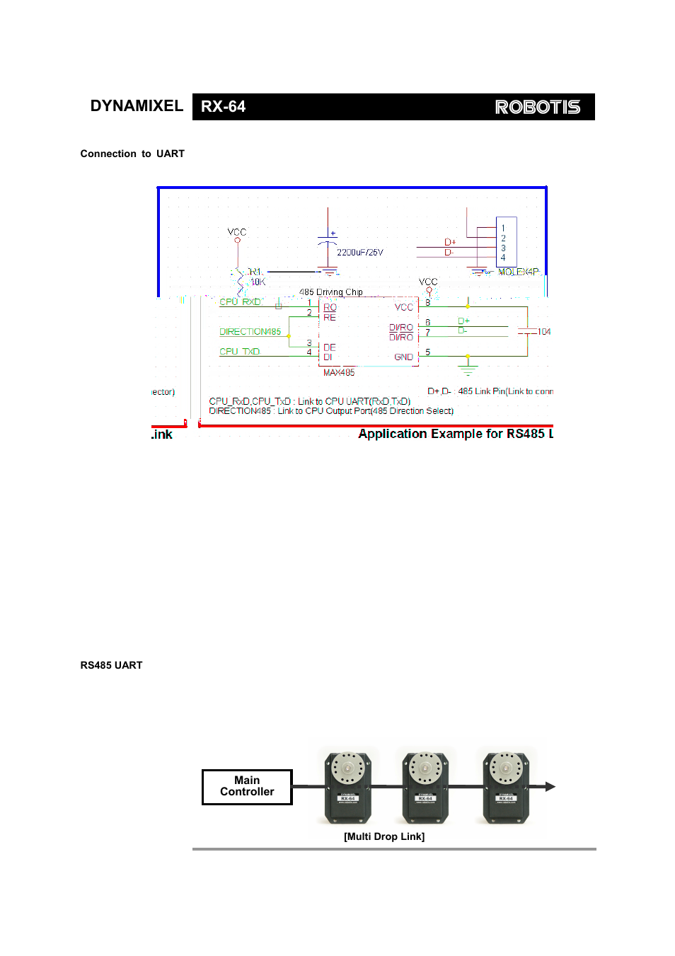Dynamixel rx-64 | Robotis Dynamixel RX-64 User Manual | Page 8 / 38