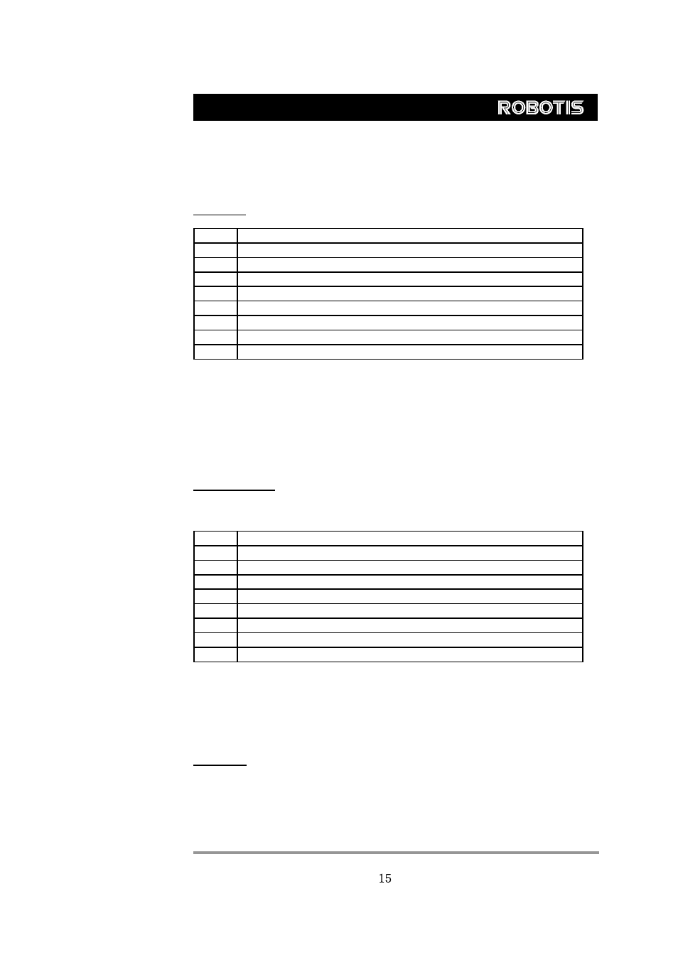 Dynamixel rx-28 | Robotis RX-28 User Manual | Page 16 / 39