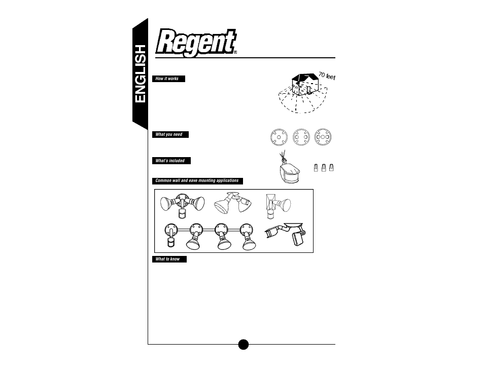 Regent Sheffield CMS240W User Manual | Page 2 / 20