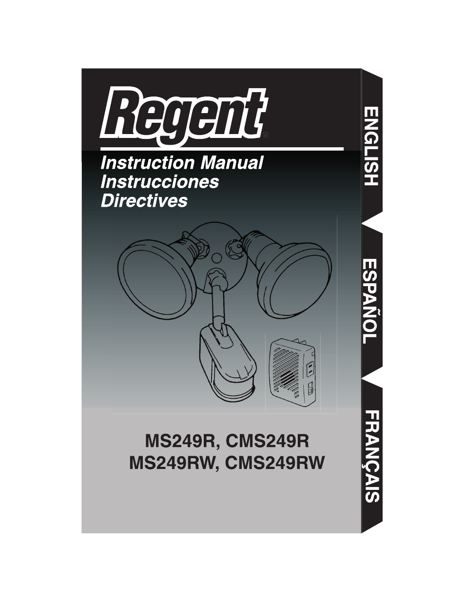 Regent Sheffield MS249R User Manual | 28 pages