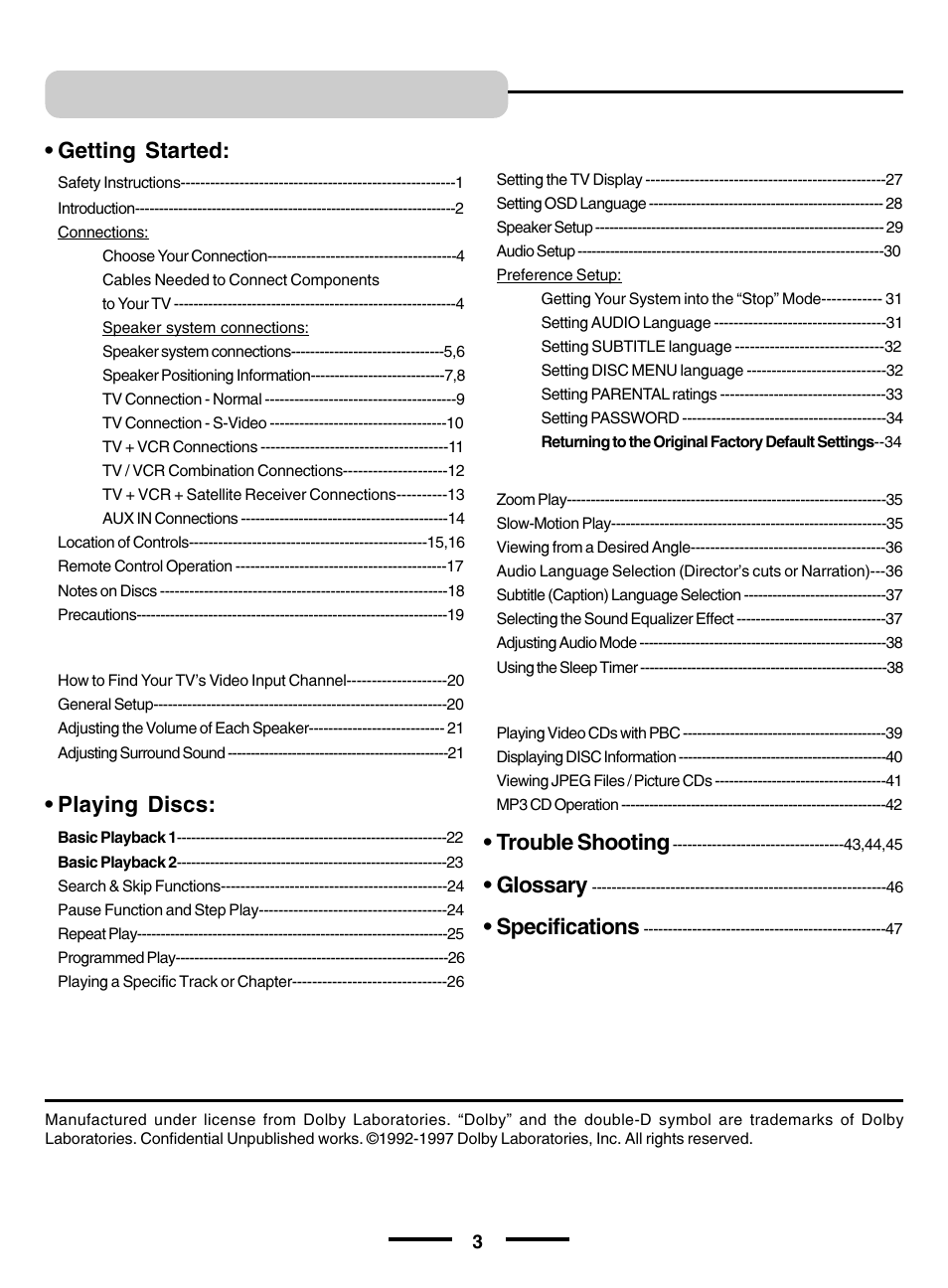 Regent Sheffield HT- 5OO User Manual | Page 4 / 12