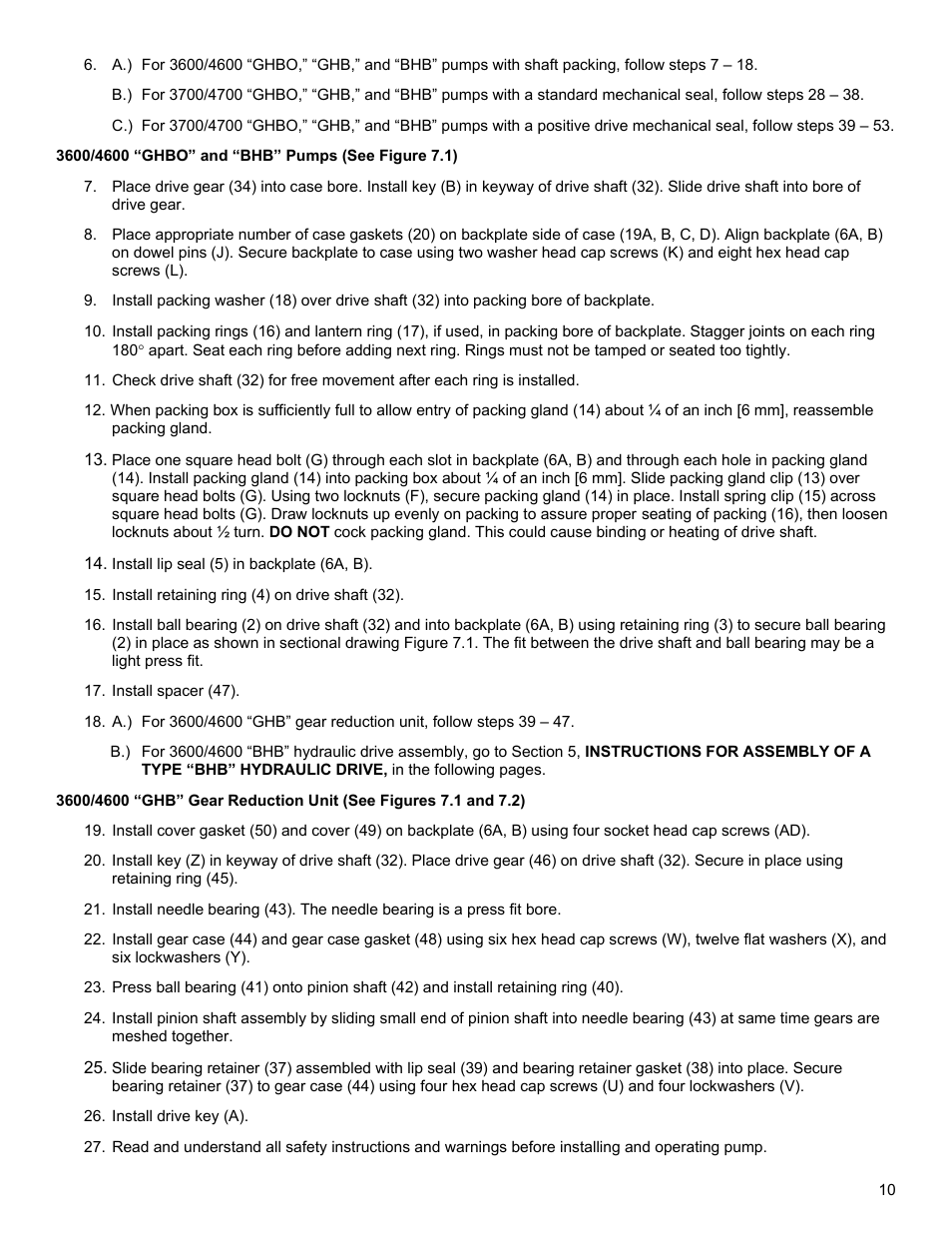 Roper G12-436 User Manual | Page 10 / 27