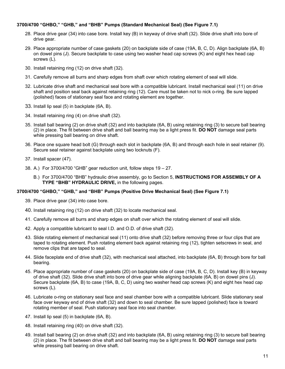 Roper G12-436 User Manual | Page 11 / 27