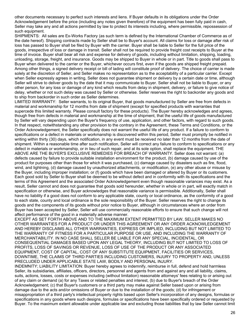 Roper G12-436 User Manual | Page 26 / 27