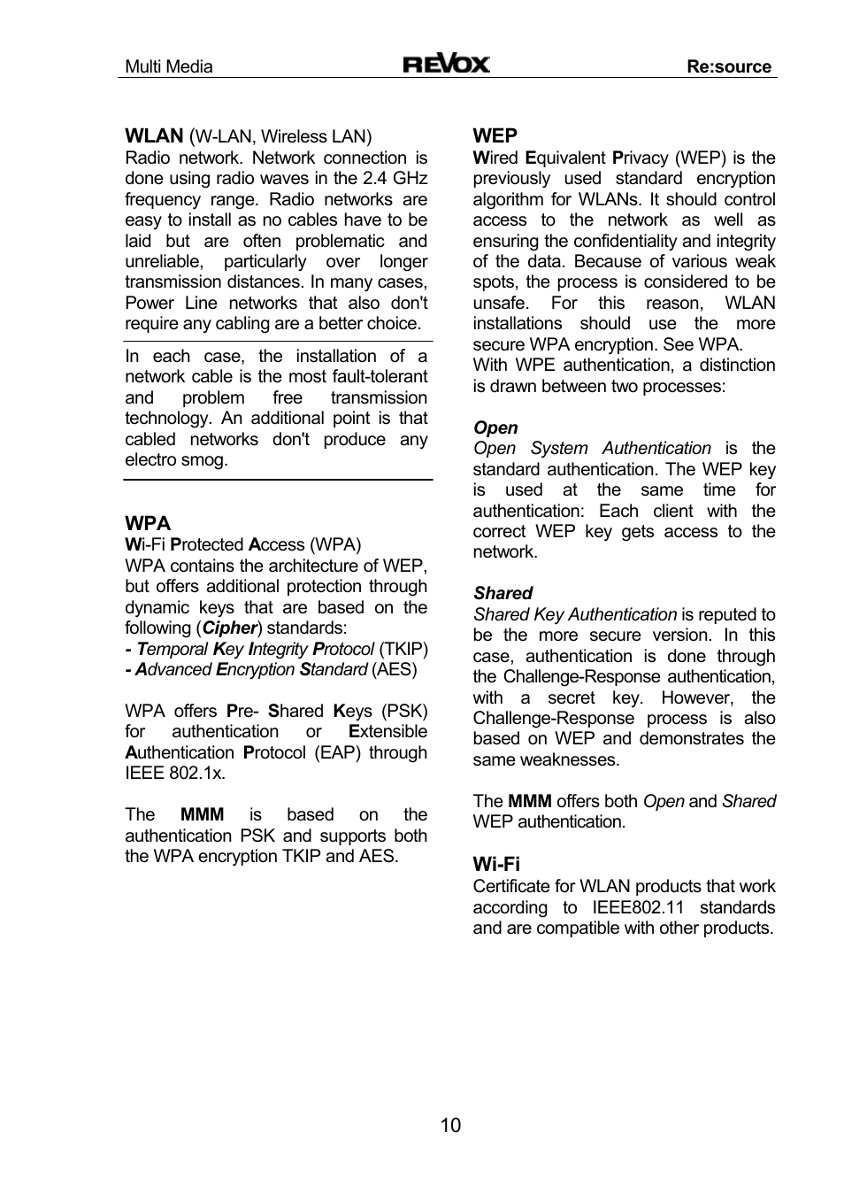 Revox Re:source MMM User Manual | Page 11 / 46