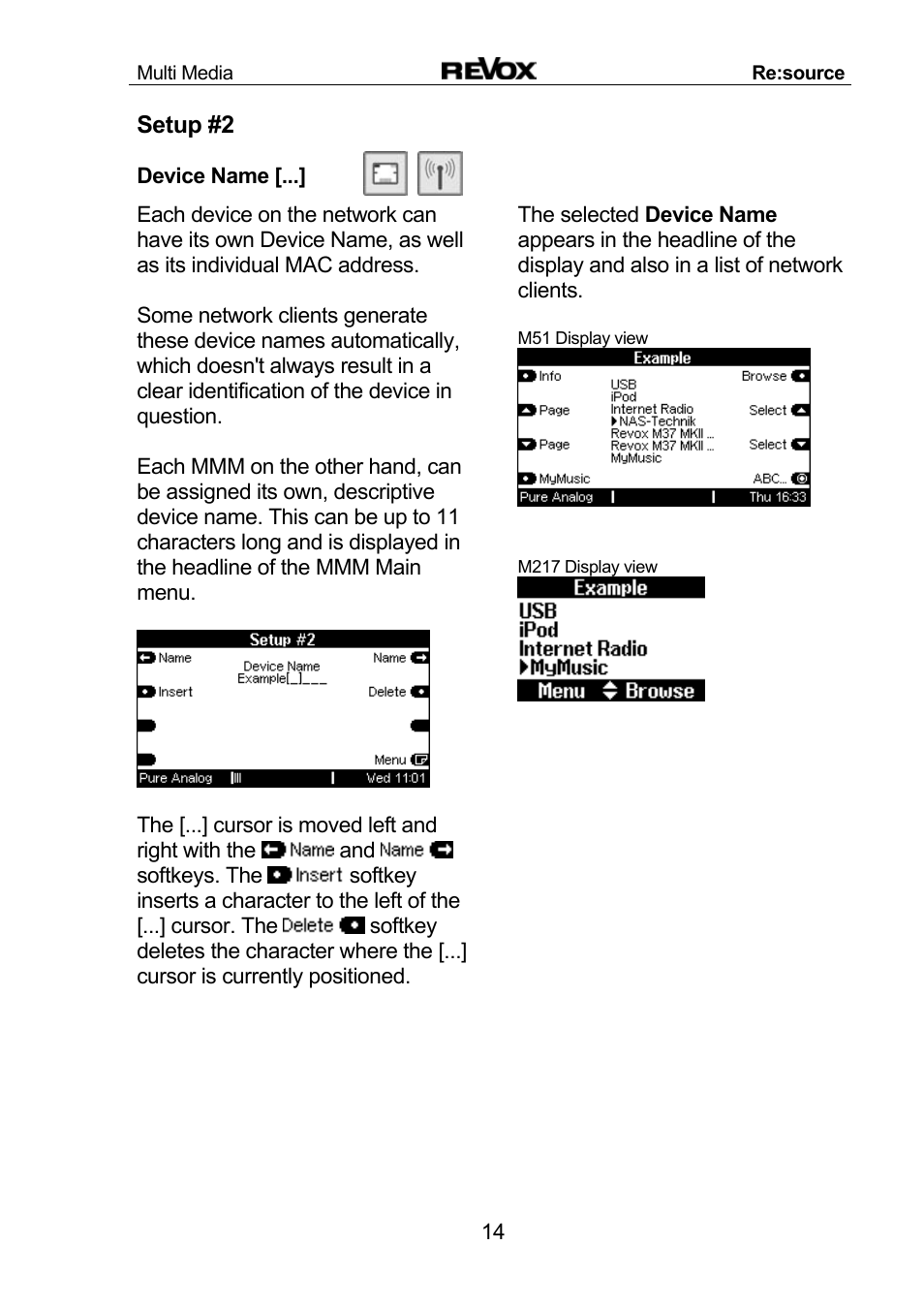 Revox Re:source MMM User Manual | Page 15 / 46