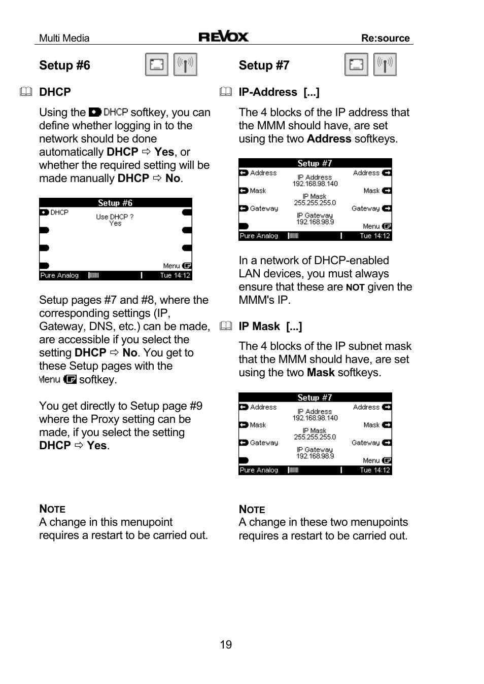 Revox Re:source MMM User Manual | Page 20 / 46