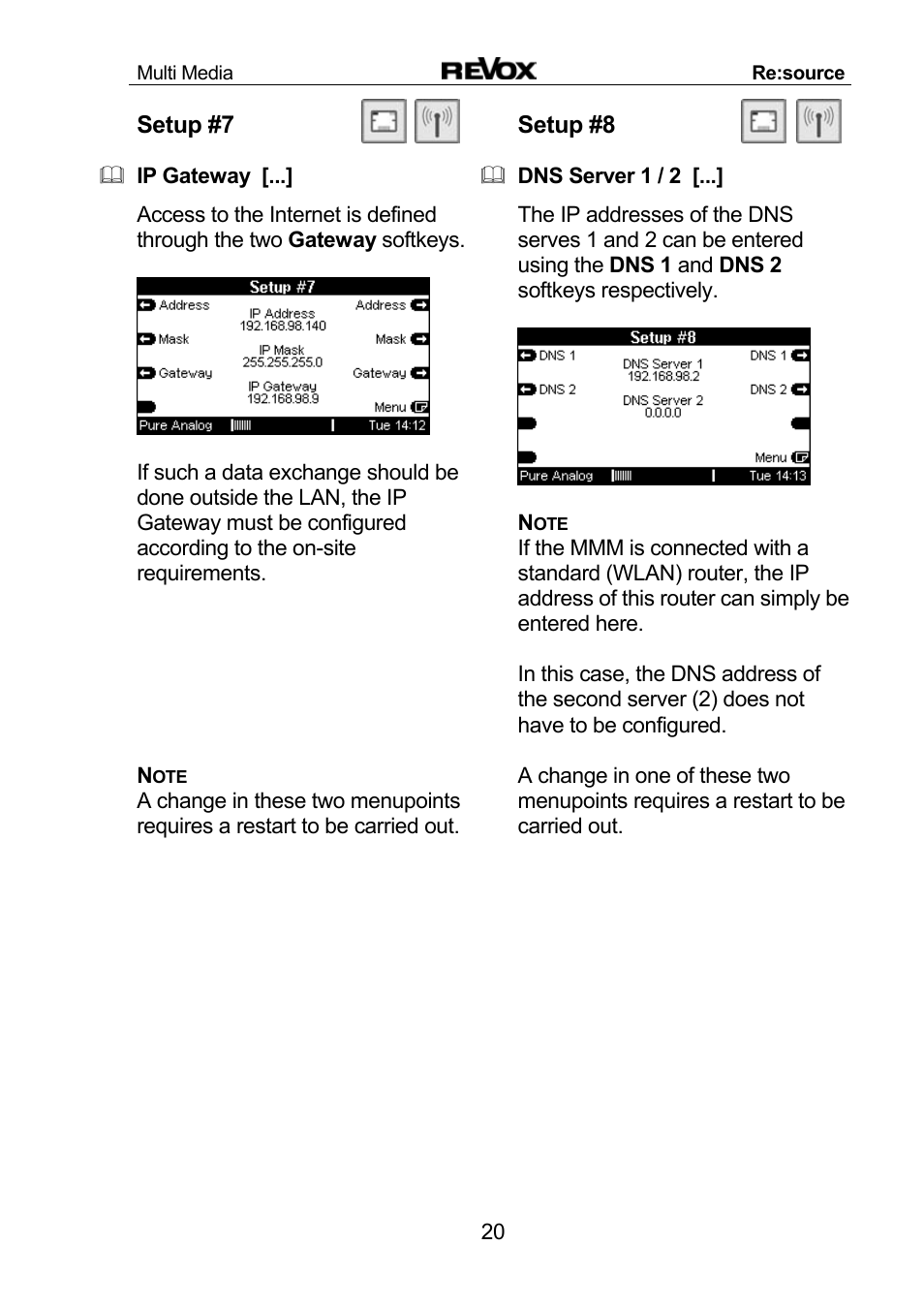 Revox Re:source MMM User Manual | Page 21 / 46