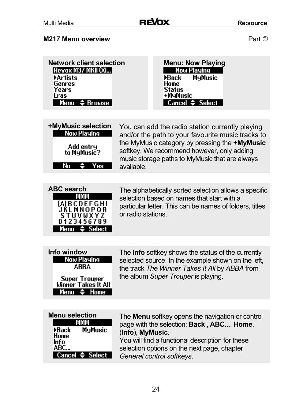 Revox Re:source MMM User Manual | Page 25 / 46