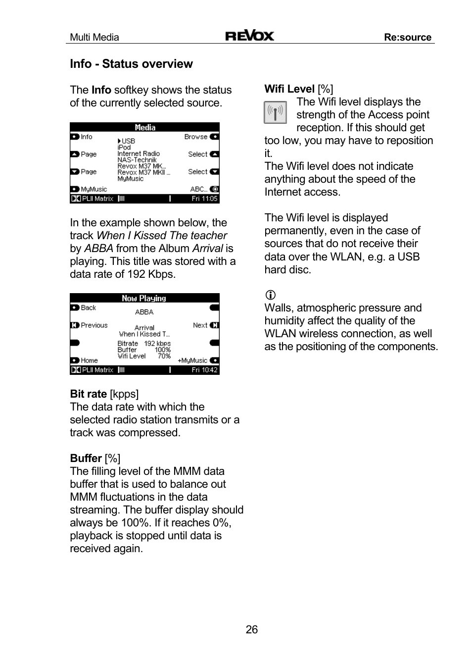 Revox Re:source MMM User Manual | Page 27 / 46