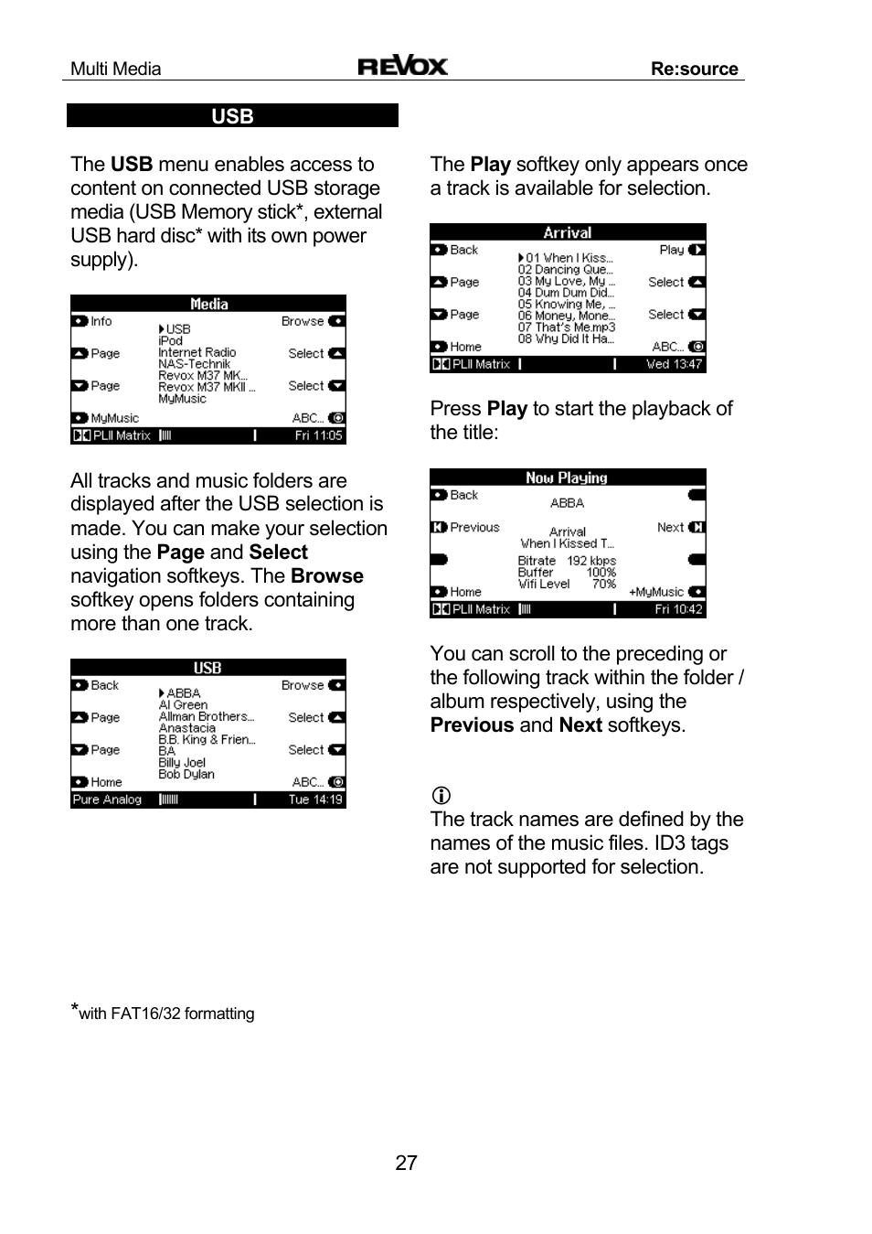 Revox Re:source MMM User Manual | Page 28 / 46