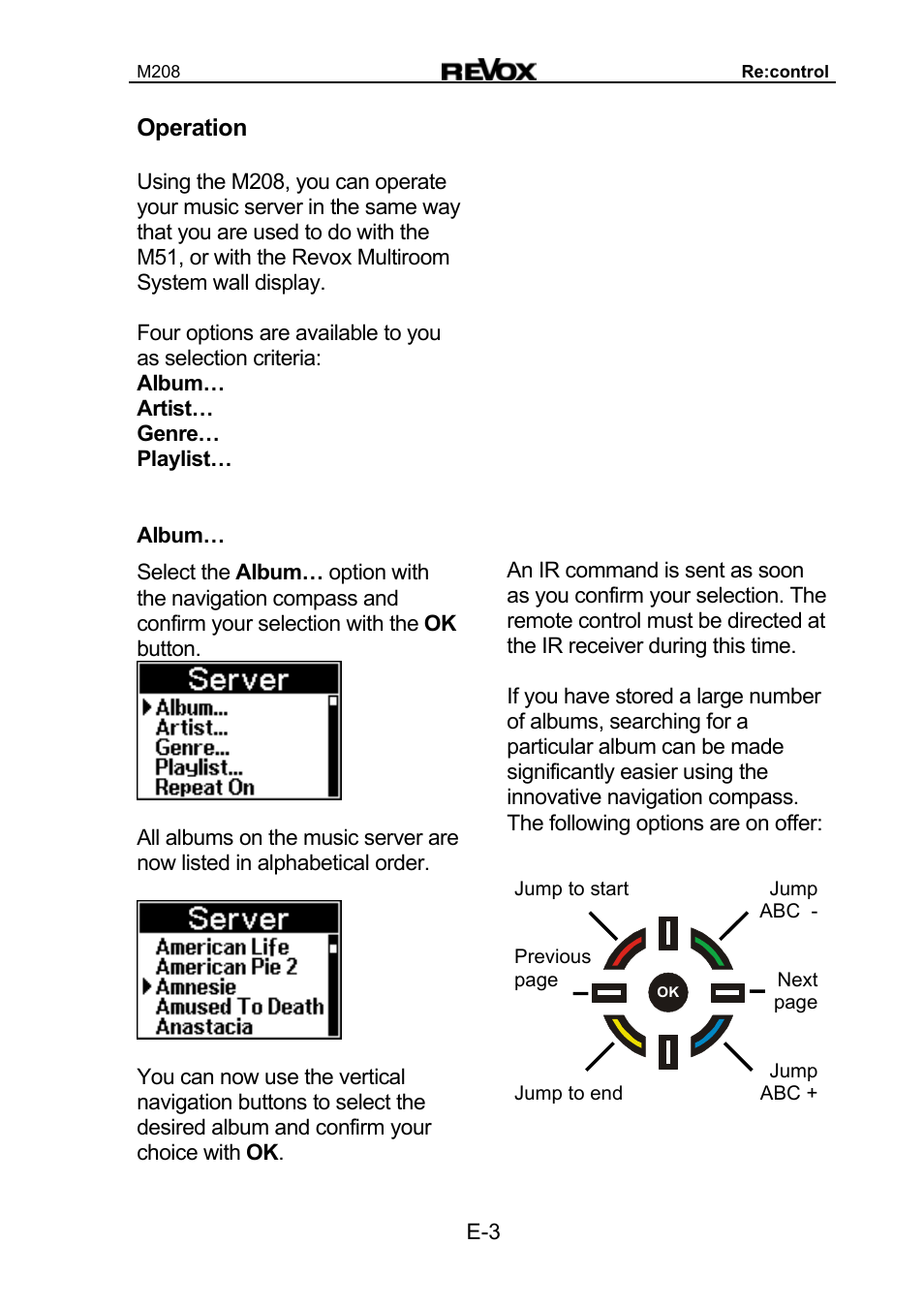 Revox M208 User Manual | Page 25 / 44