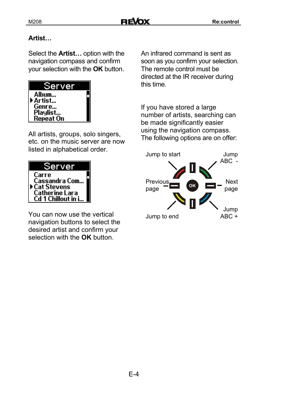 Revox M208 User Manual | Page 26 / 44