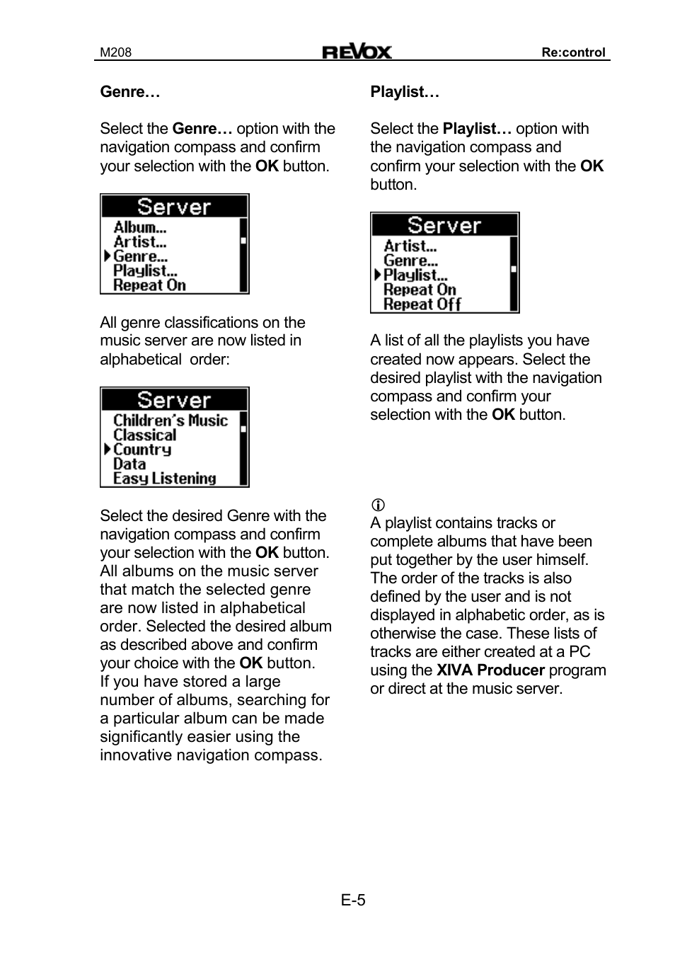 Revox M208 User Manual | Page 27 / 44