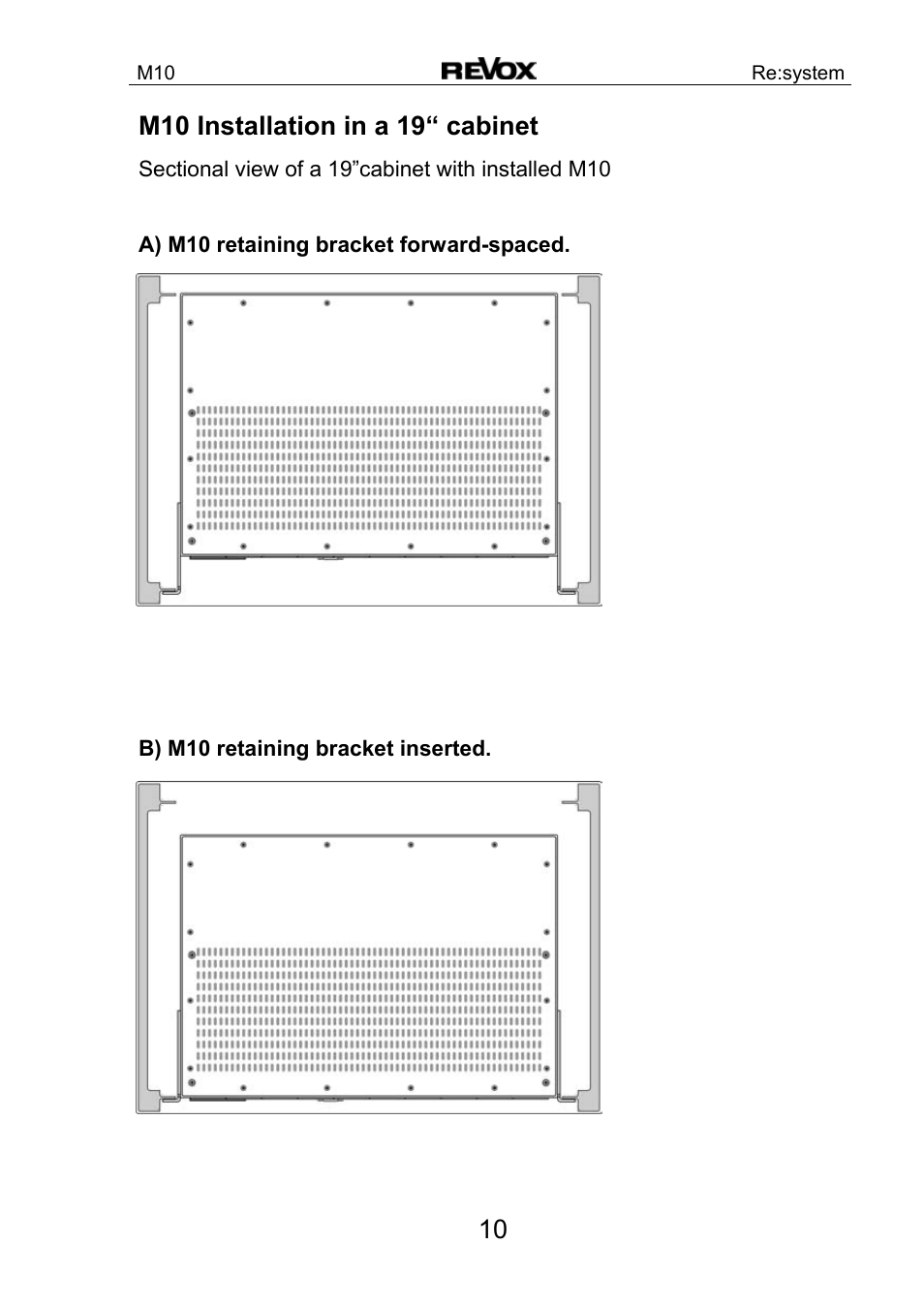 Revox M10 User Manual | Page 11 / 40