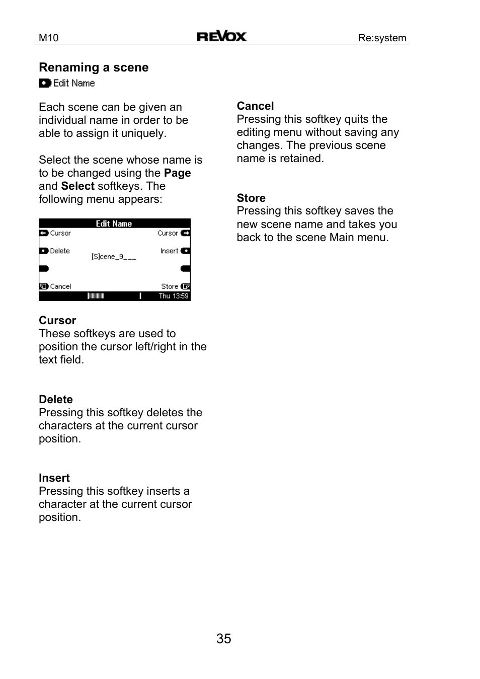 Revox M10 User Manual | Page 36 / 40