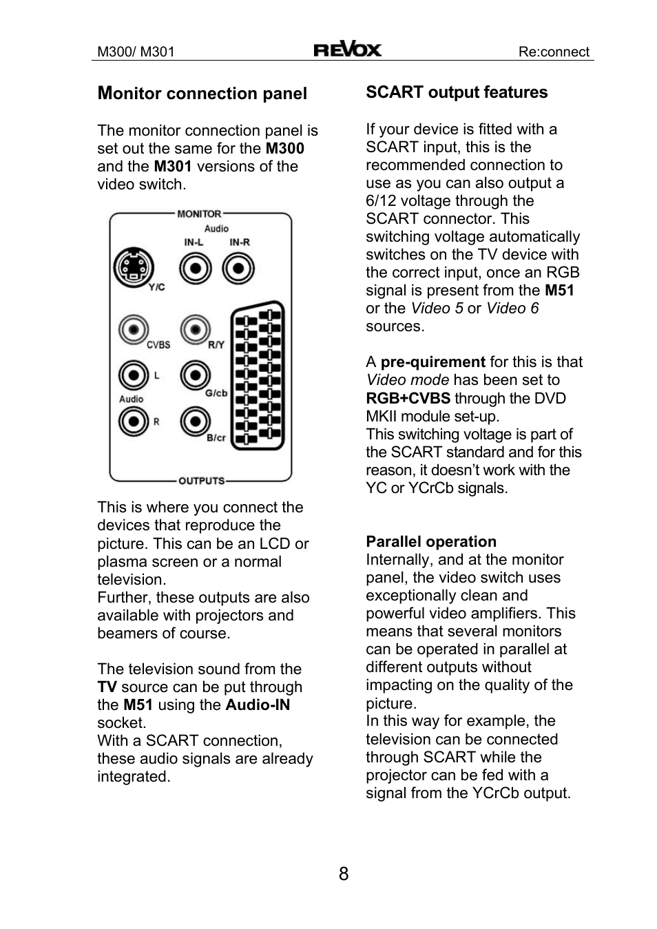 Revox M300 User Manual | Page 9 / 15
