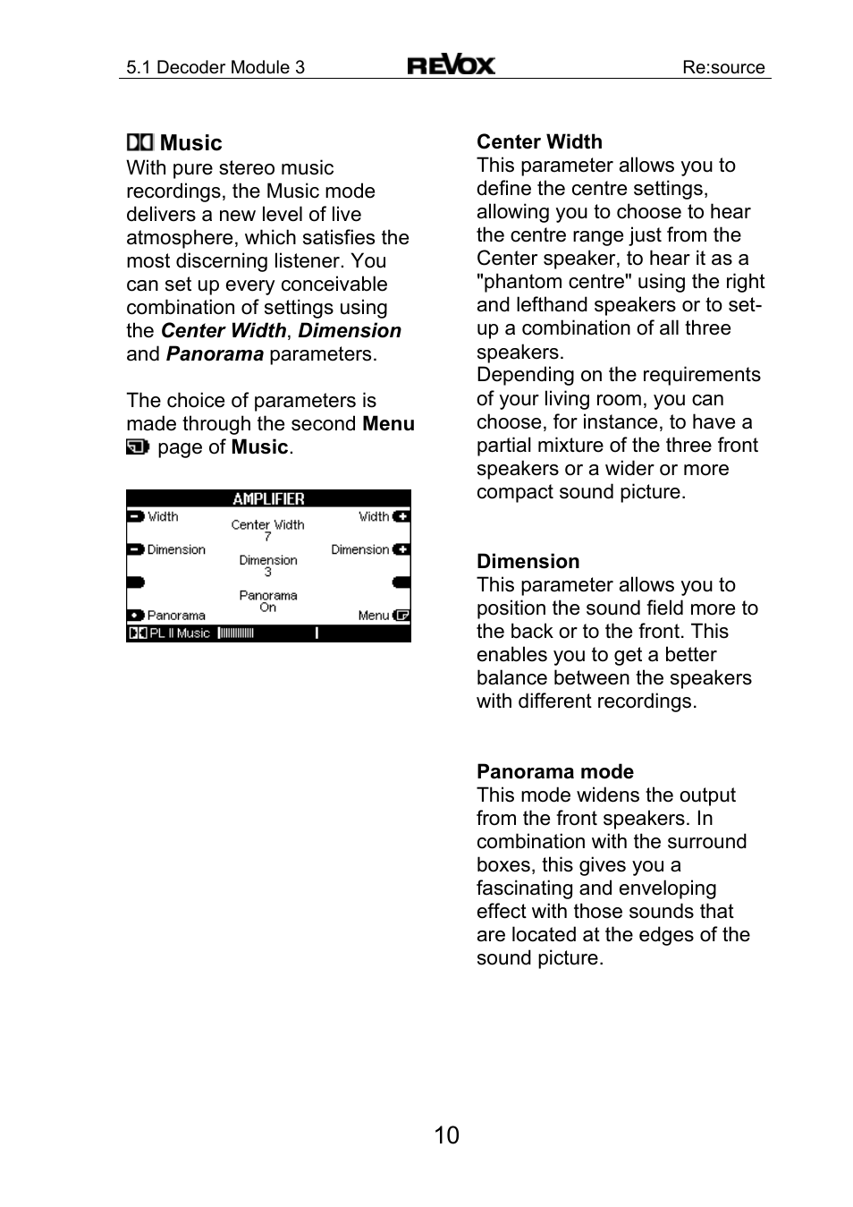 Revox Re:source MK3 User Manual | Page 11 / 28