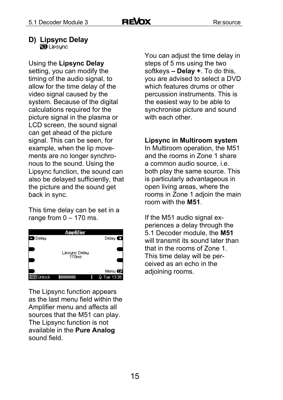 Revox Re:source MK3 User Manual | Page 16 / 28