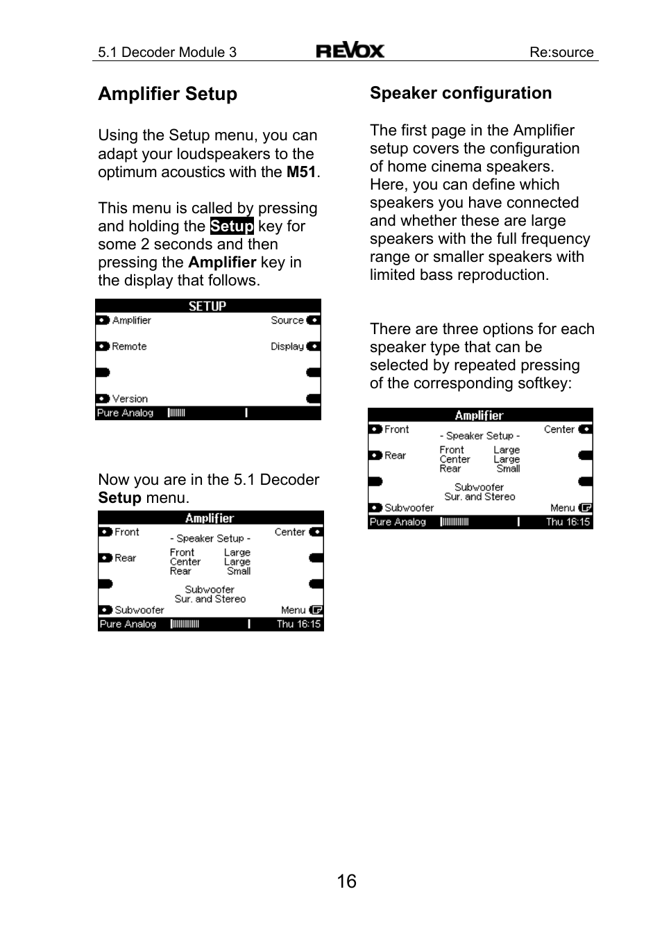 Revox Re:source MK3 User Manual | Page 17 / 28